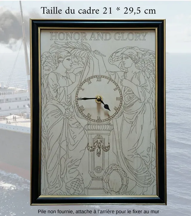 pendule honor and glory grand modele