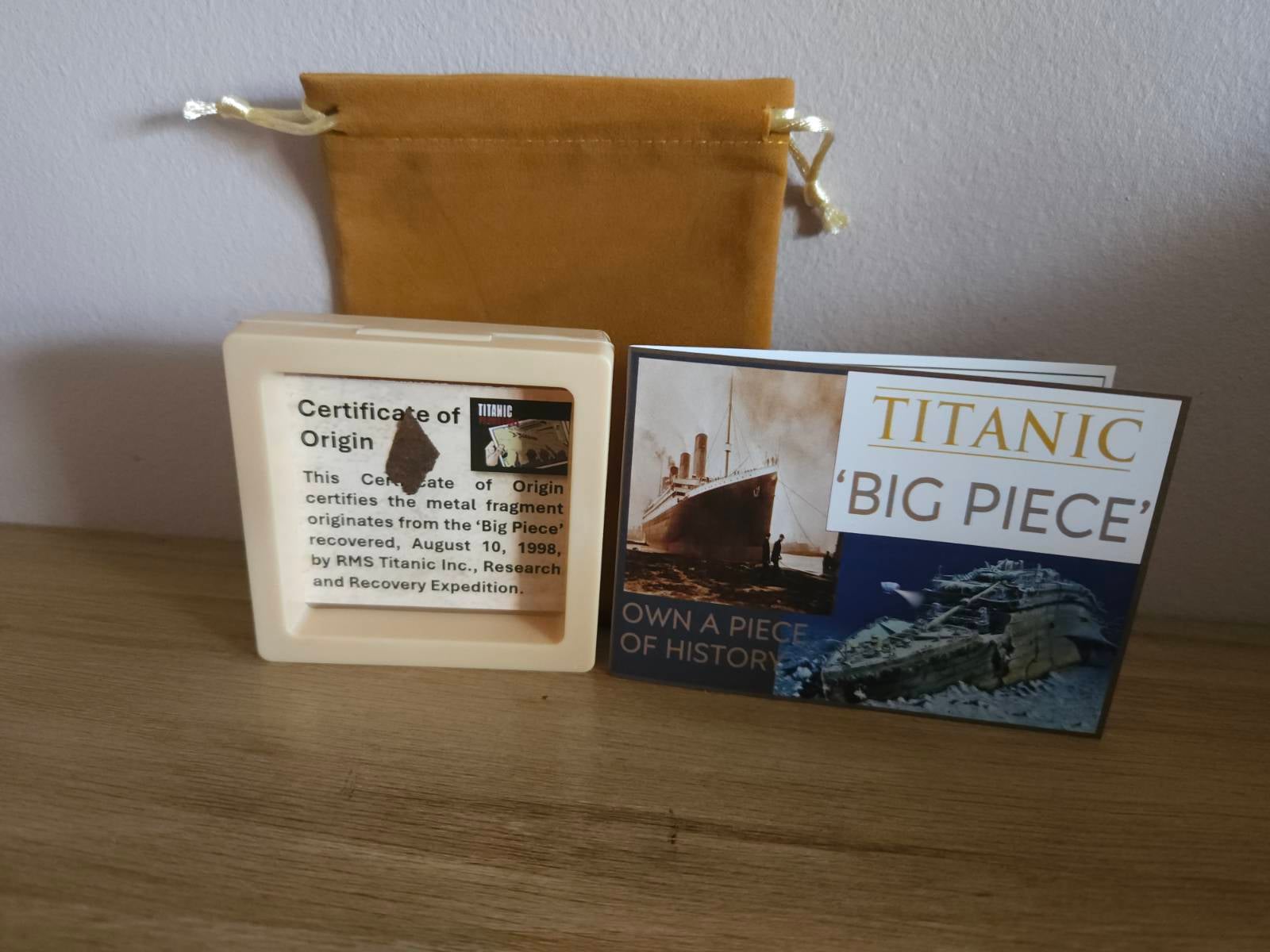 Morceau de coque du Titanic