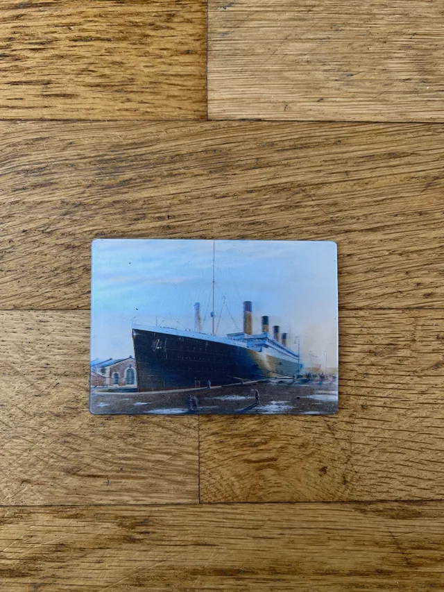 Magnet 3 D TITANIC à BELFAST