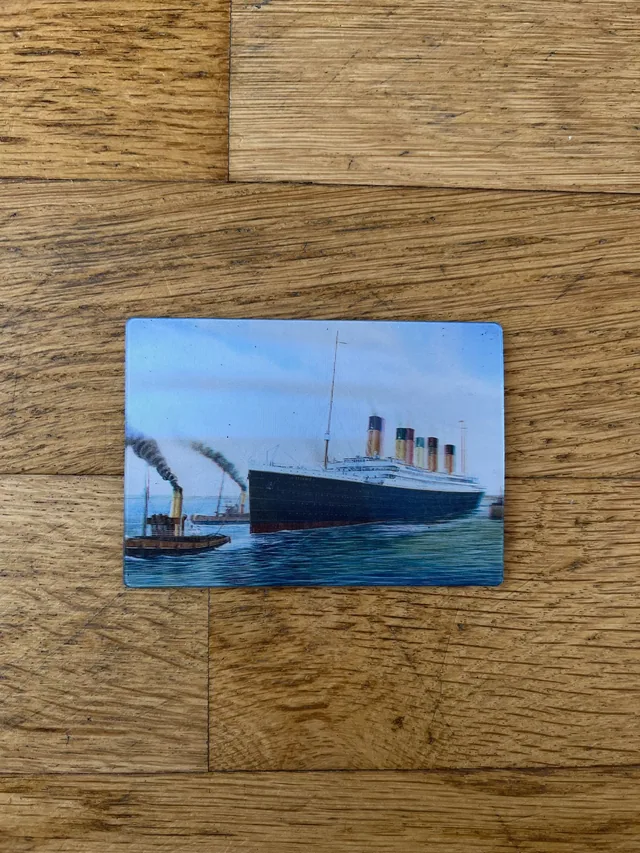 Magnet 3 D TITANIC + remorqueur