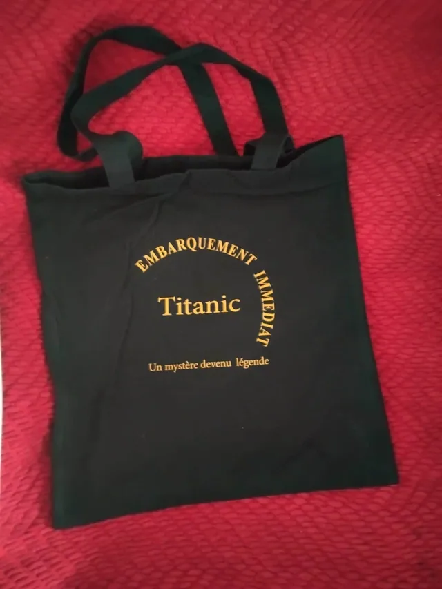 Sac en toile noir