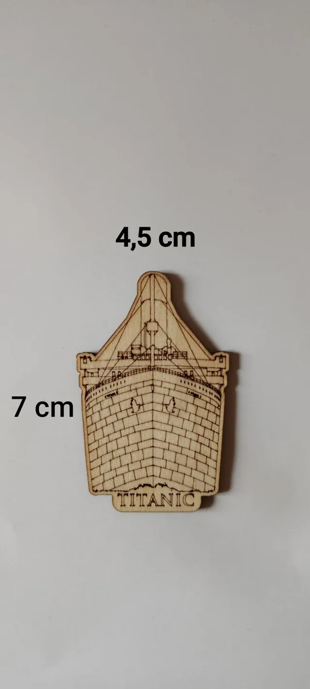 Magnet titanic face