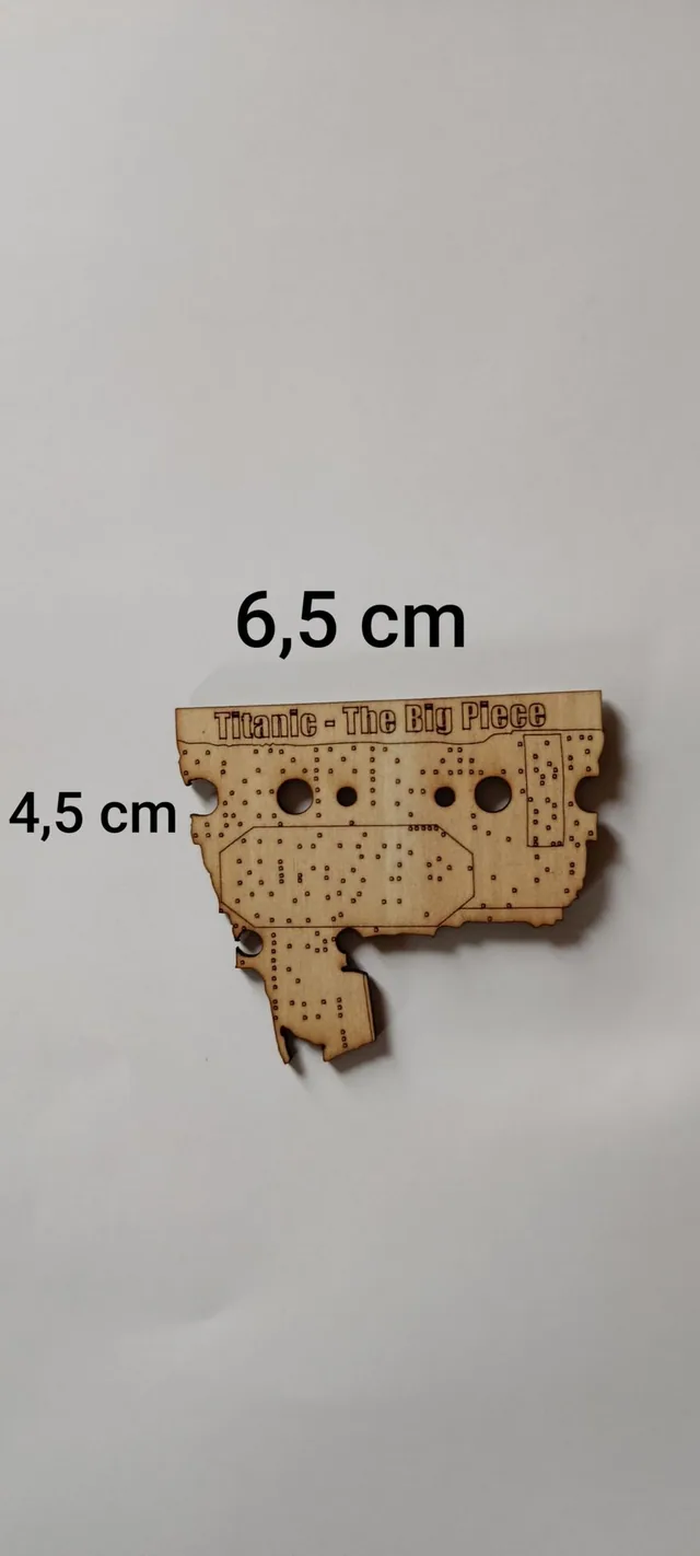 Magnet big piece titanic