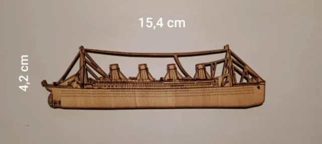 Magnet titanic (fabrication artisanale)
